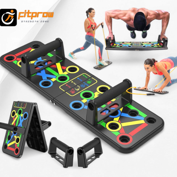 Pushup board for chest exercises, shoulder workouts, and tricep training