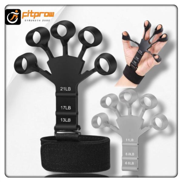 Custom Adjustable Silicon Finger Exerciser Hand Strengthener Silicon Finger Gripper